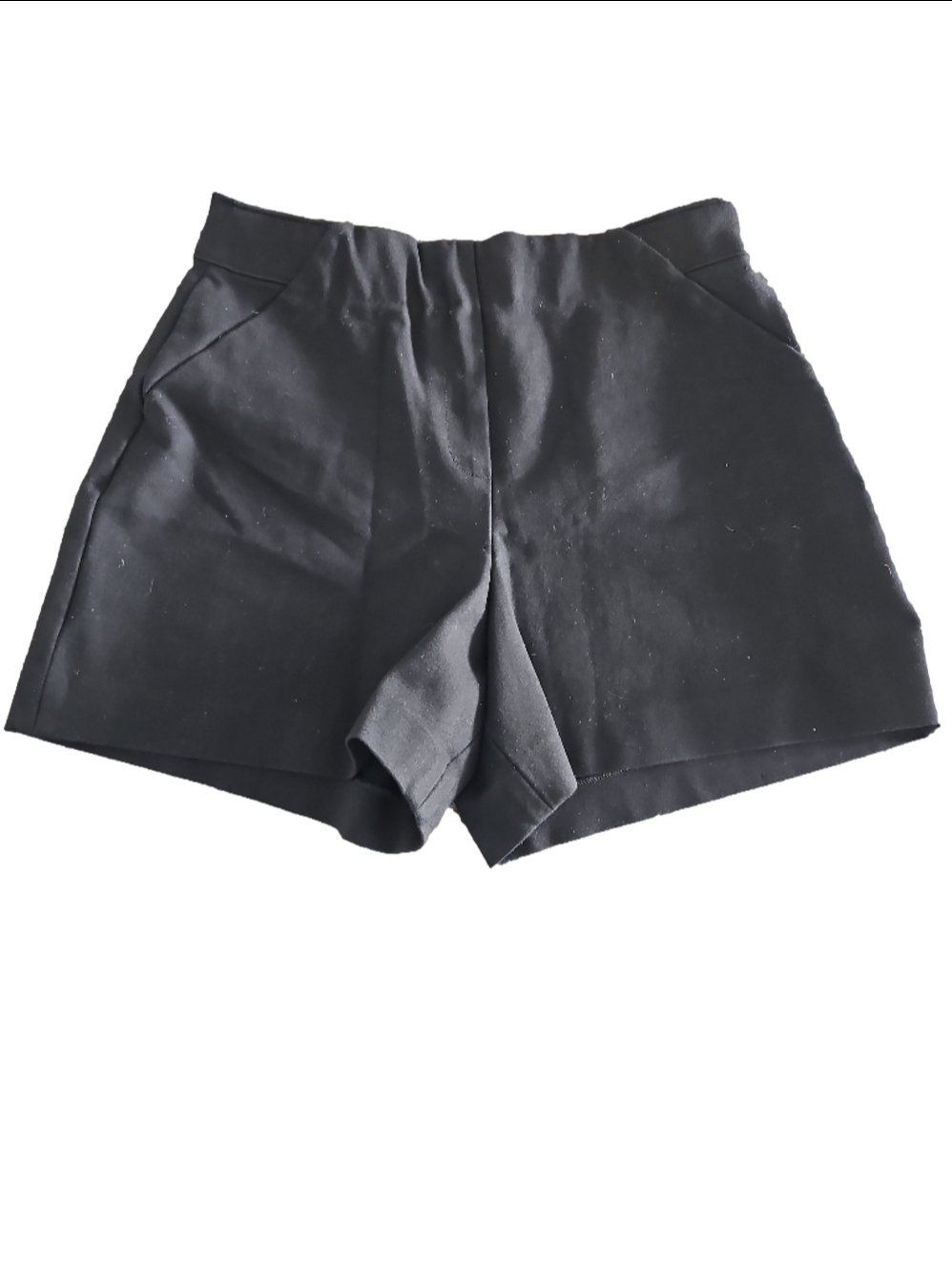 SPANX Supersmooth High Waist Stretch Twill Shorts Black Medium NWOT - Picture 8 of 9